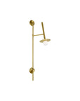 Nodes Large Pivot Sconce Brass